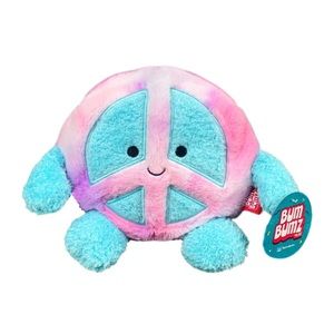 NWT Megs the peace sign 7.5” bumbumz plush